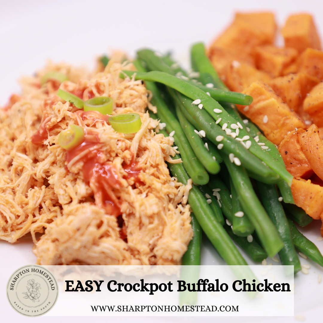 Crockpot Buffalo Chicken