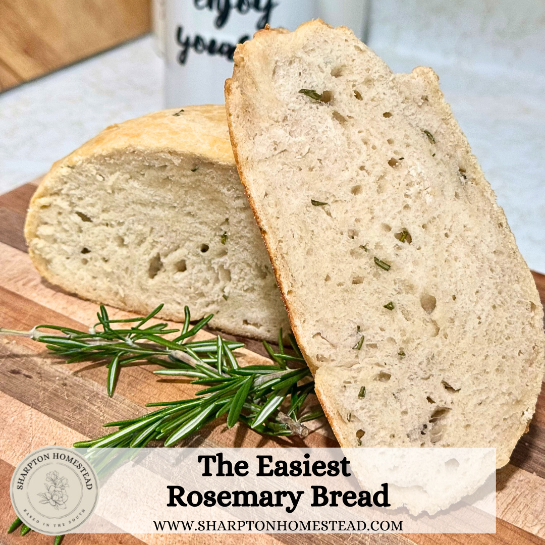 The Easiest Rosemary Bread You’ll Ever Make